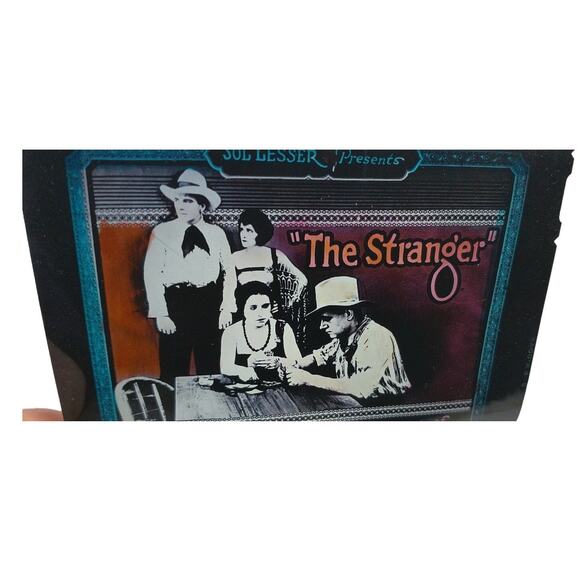 Vintage North of The Rio Grande & The Stranger Movie Lobby Card Negative SET - Picture 5 of 6